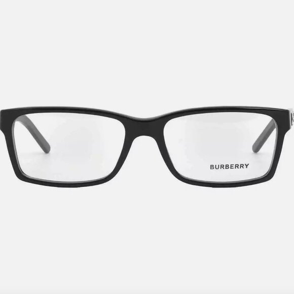 Burberry 54mm Rectangular Men's Eyeglasses - Picture 4 of 5